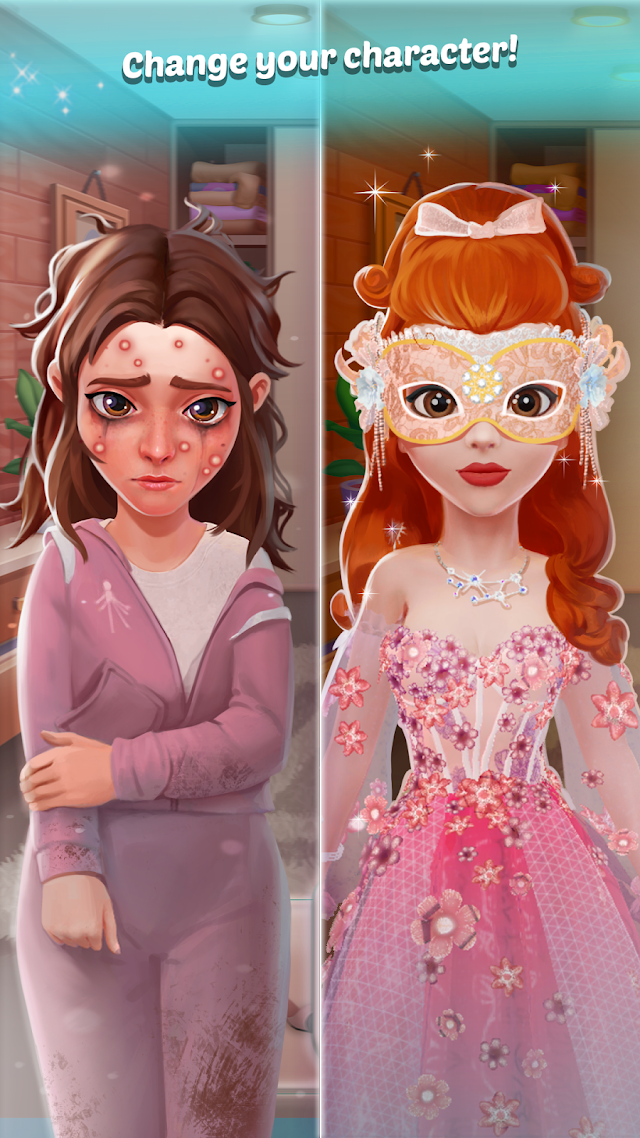 Family Town: Match-3 Makeover Resimleri