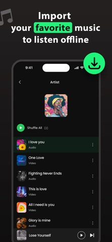 Offline Music Player - No wifi Resimleri
