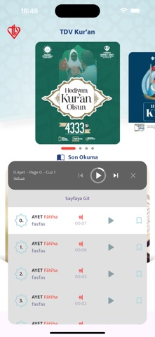 TDV Kuran Resimleri