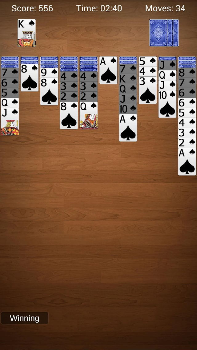 Spider Solitaire - Card Games Resimleri