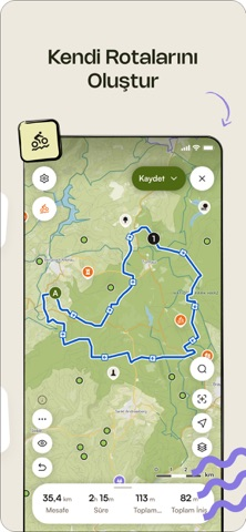 komoot - hike, bike & run Resimleri