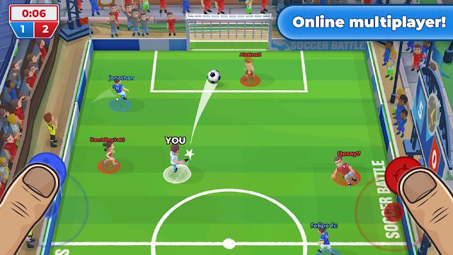Futbol oyunu: Soccer Battle Resimleri