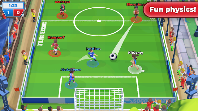 Futbol oyunu: Soccer Battle Resimleri