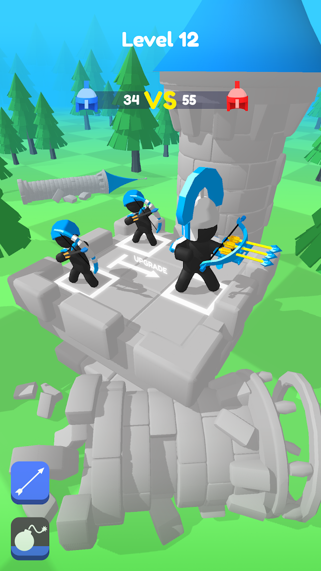 Merge Archers: Kaleni Savun Resimleri