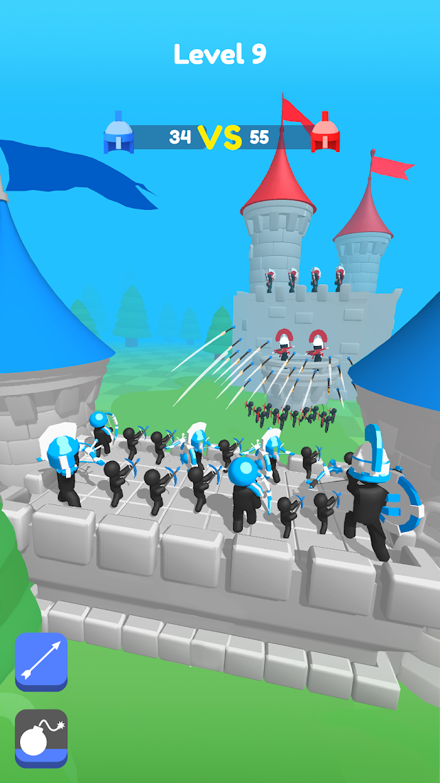 Merge Archers: Kaleni Savun Resimleri