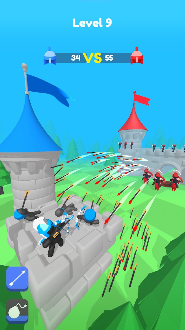 Merge Archers: Kaleni Savun Resimleri