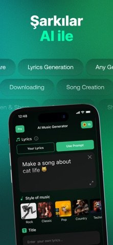AI Song: AI Music Generator Resimleri