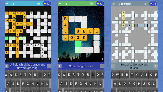 English Crossword Puzzle Resimleri