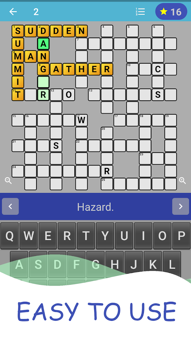 English Crossword Puzzle Resimleri