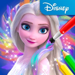 Android Disney Coloring World ikonu
