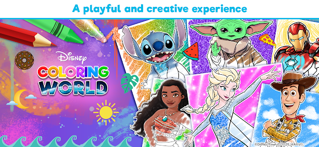 Disney Coloring World Resimleri