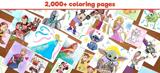 Disney Coloring World Resimleri