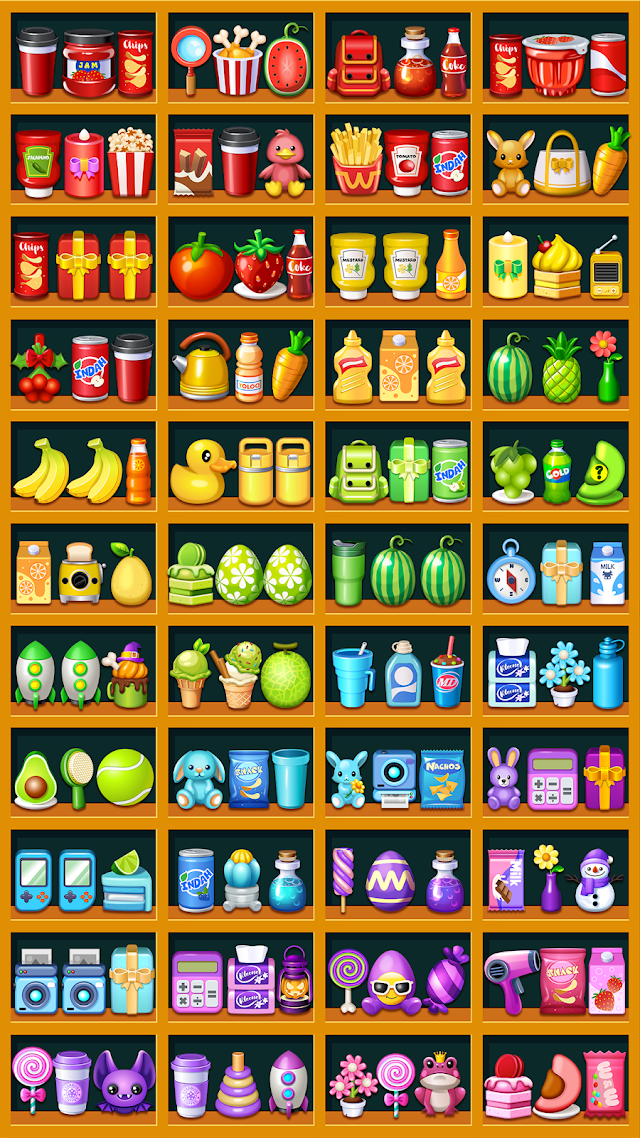 Goods Sort Match - Bulmaca Resimleri