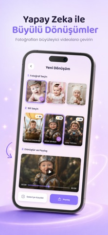 BabyBox: AI Bebek Foto & Video Resimleri