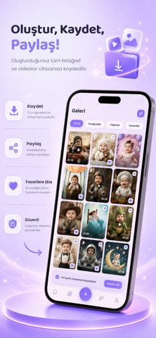 BabyBox: AI Bebek Foto & Video Resimleri