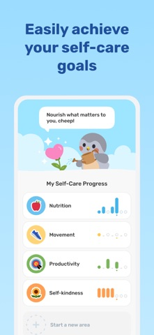 Finch: Self-Care Pet Resimleri