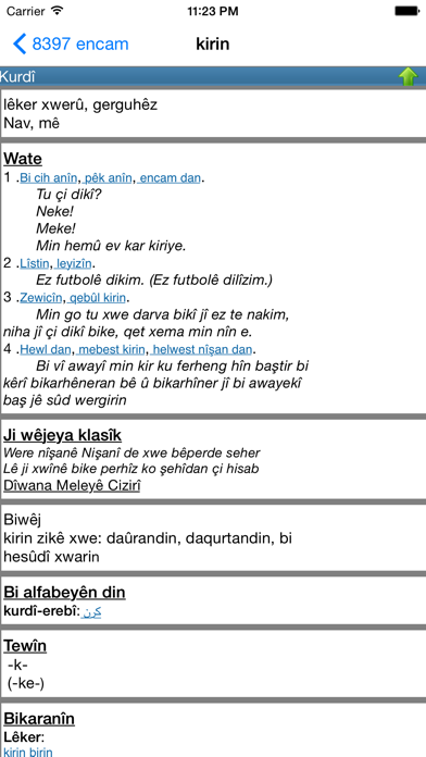 WQFerheng - Kürtçe Sözlük Resimleri
