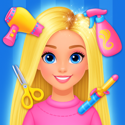 Android Hair Salon Games For Kids ikonu