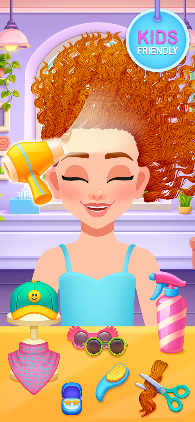 Hair Salon Games For Kids Resimleri