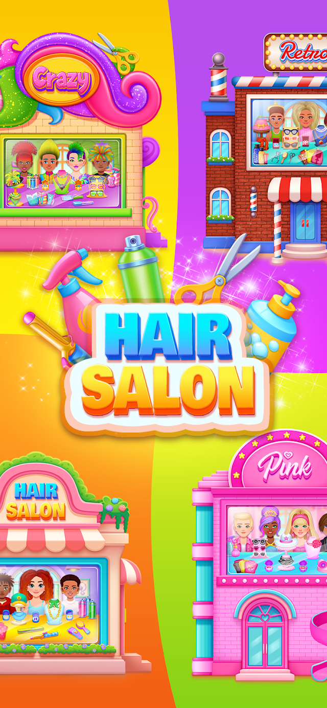 Hair Salon Games For Kids Resimleri