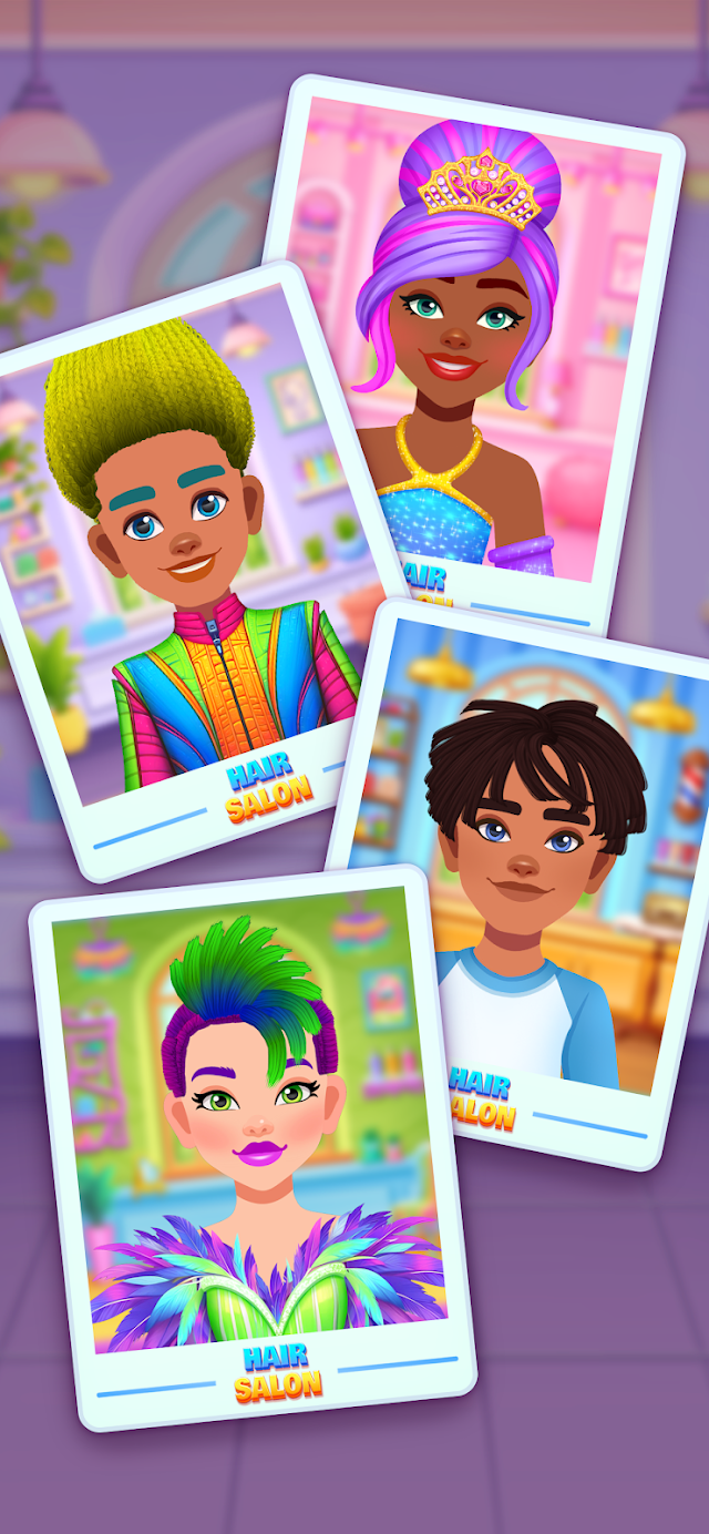 Hair Salon Games For Kids Resimleri