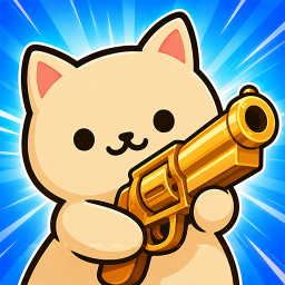 Android Idle Cat Gunner: Shooter RPG ikonu