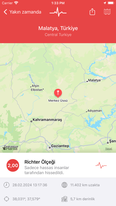 Deprem Uyarılarım Resimleri