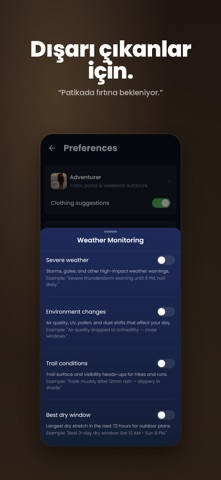 WeatherX: AI Radar Resimleri