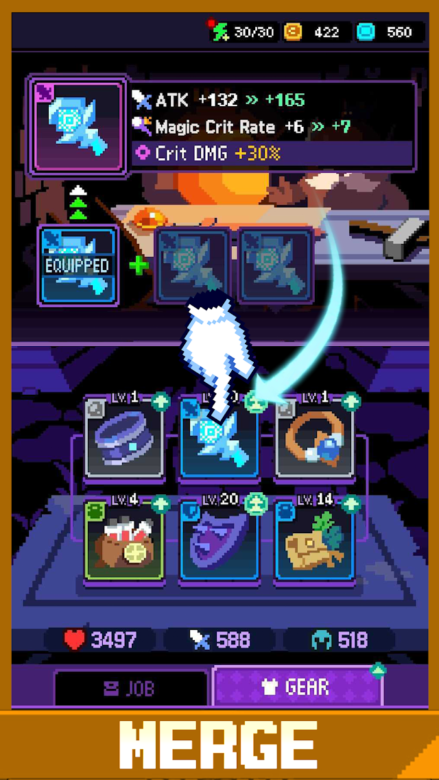 Overgeared Hero: Merge RPG Resimleri
