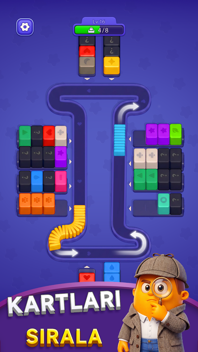 Loop Master: Renk Sıralama Resimleri