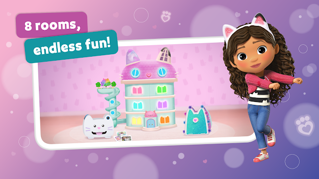 Gabbys Dollhouse: Cat Games Resimleri
