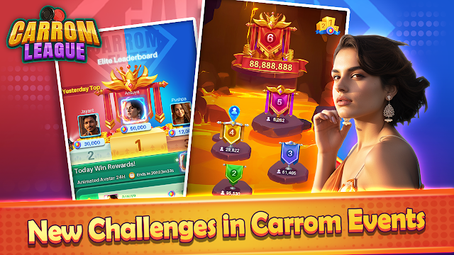 Carrom League: Friends Online Resimleri