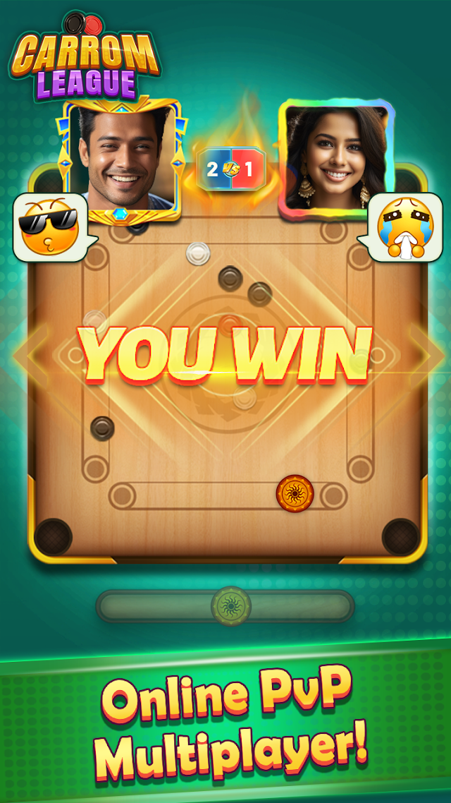 Carrom League: Friends Online Resimleri