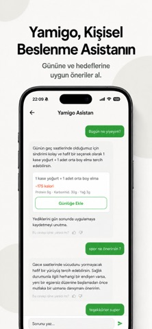 Yamigen Kalori Hesaplama Resimleri