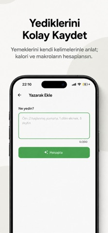 Yamigen Kalori Hesaplama Resimleri
