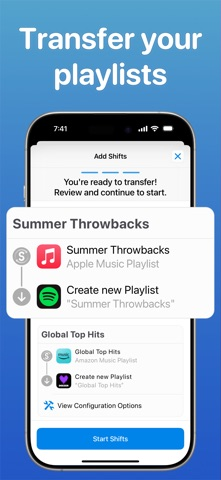SongShift Resimleri