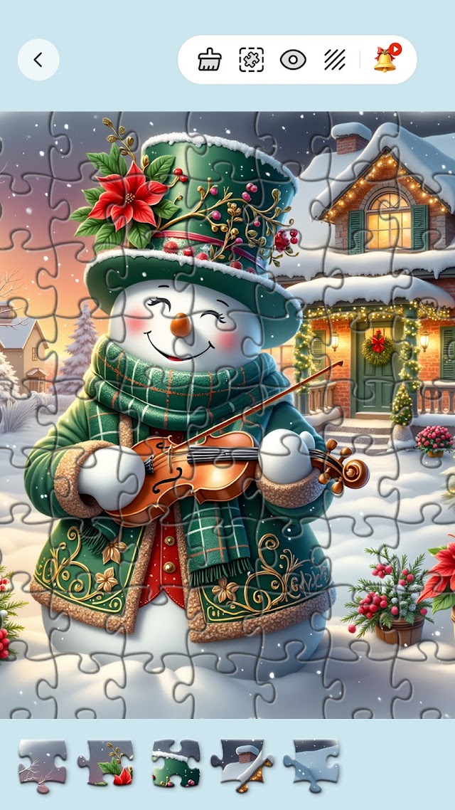 Christmas Jigsaw-Puzzle Games Resimleri