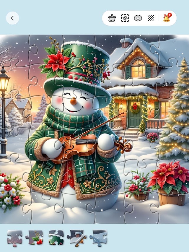Christmas Jigsaw-Puzzle Games Resimleri