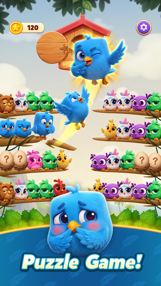Chirpy Sort: Bird Color Puzzle Resimleri