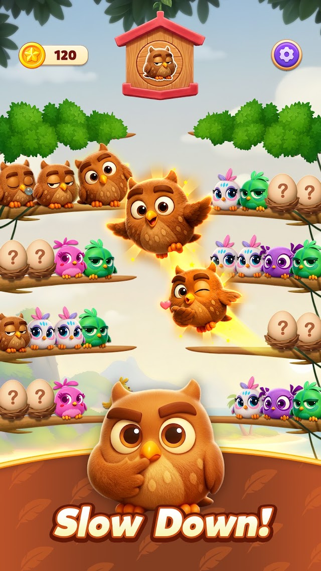 Chirpy Sort: Bird Color Puzzle Resimleri