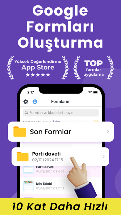 Google Forms için Formlar Resimleri