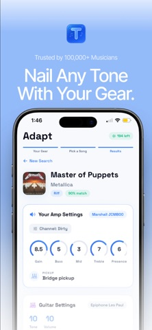 ToneAdapt - Guitar Tone Match Resimleri