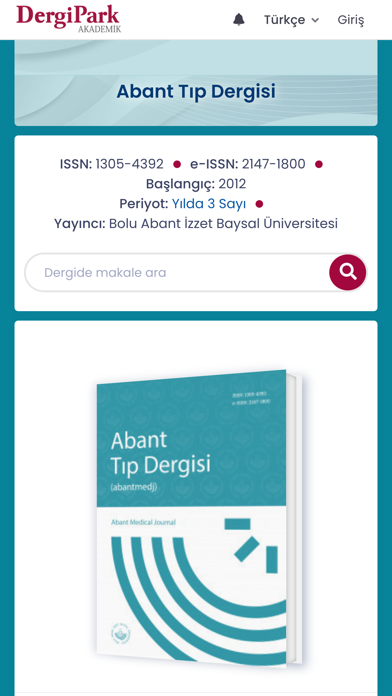 DergiPark Akademik Resimleri