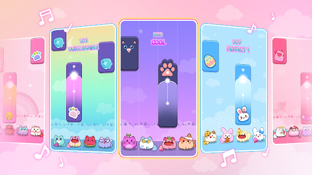 Cat Tiles: Cute Piano Game Resimleri