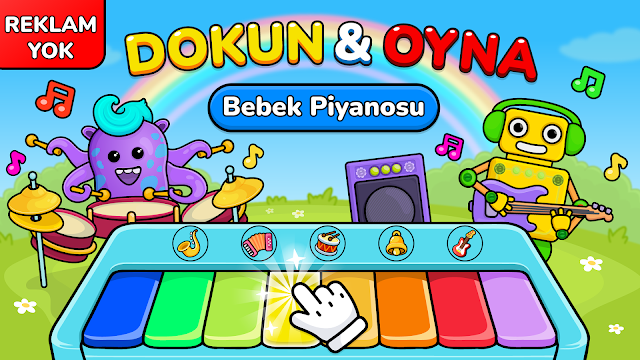 Bebek Piyano: Çocuk Müzik Resimleri