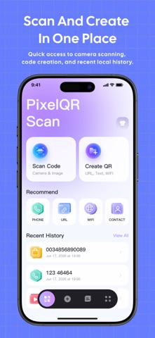 PixelQR Scan Resimleri