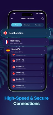 Secure VPN: Private & Fast Resimleri
