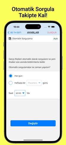 HGS Borç Sorgulama Resimleri