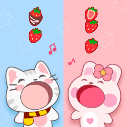 Android Duet Friends: Cute Music Games ikonu