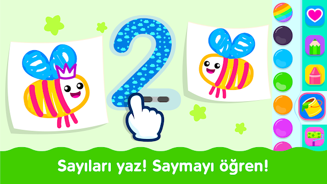 Çocuk çizim ve boyama oyunları Resimleri